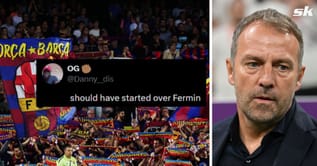 "Deserved to start more than Fermin""Why is he on the bench" - Barcelona fans question star's absence from XI for Frankfurt clash