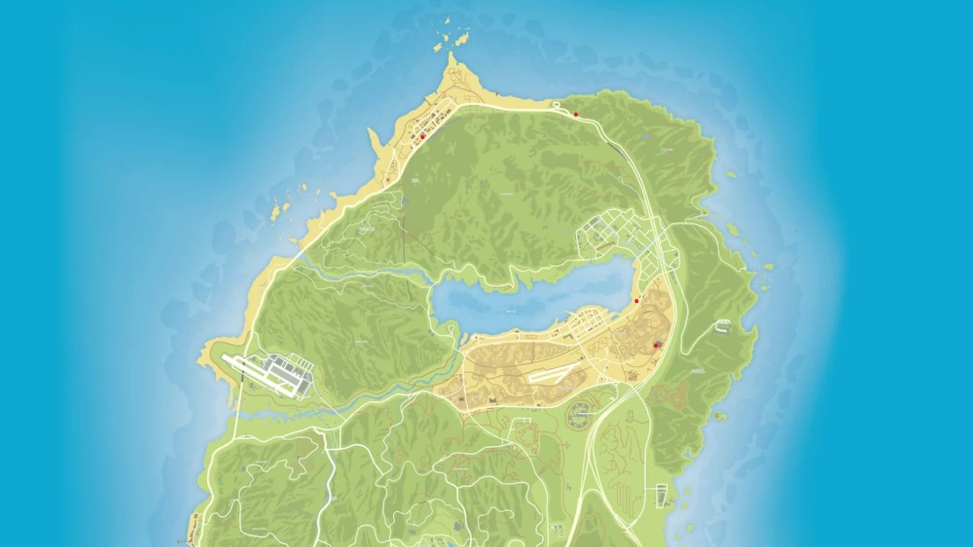 Possible locations (Image via SK Gaming || Rockstar Games)