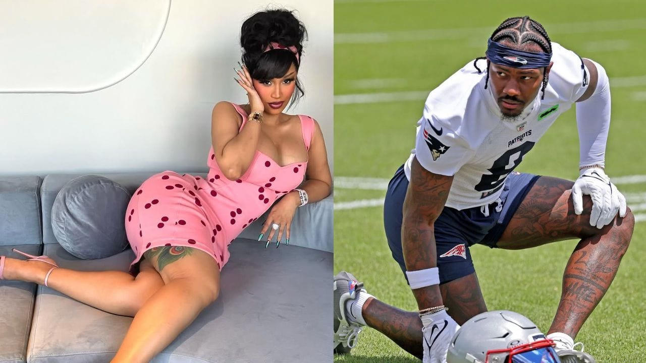 &quot;You so MF finee&quot;: Stefon Diggs goes wild as Cardi B flaunts green bob with halter-neck top and leather pant on girls