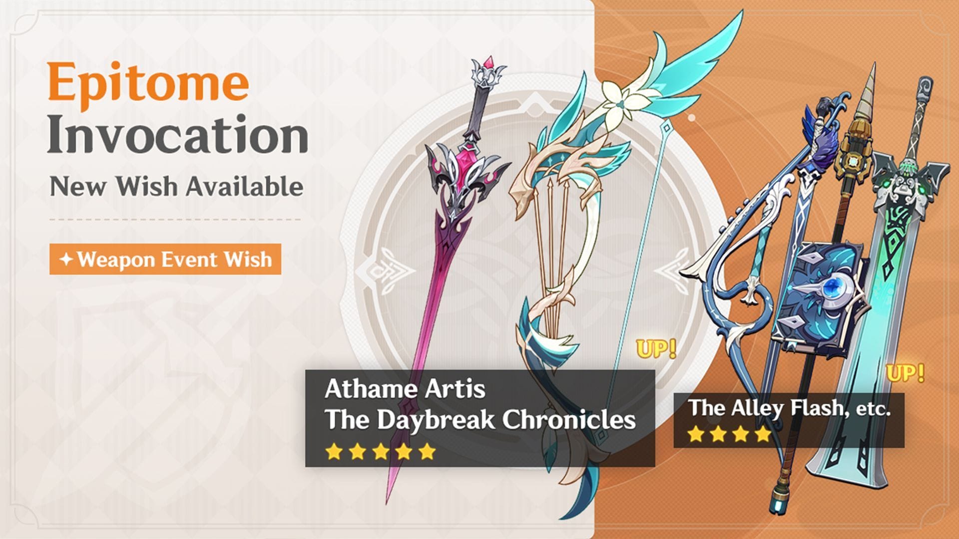 Genshin Impact Luna III Phase I weapon banner (Image via HoYoverse)