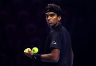 Nishesh Basavareddy at the 2025 Next Gen ATP Finals Presented By PIF - Image source: Getty