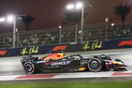 Max Verstappen jedoucí na Hondě RBPT RB21 na Grand Prix Abu Dhabi 2025 - Zdroj: Getty