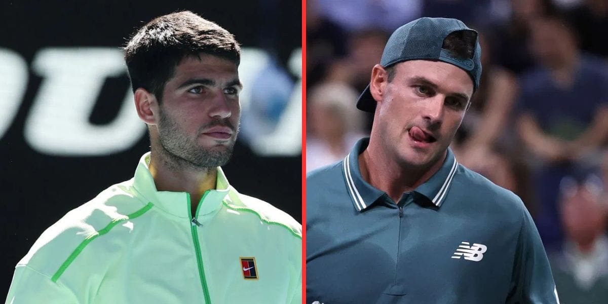 Carlos Alcaraz (left), Tommy Paul (right), Sources: Getty