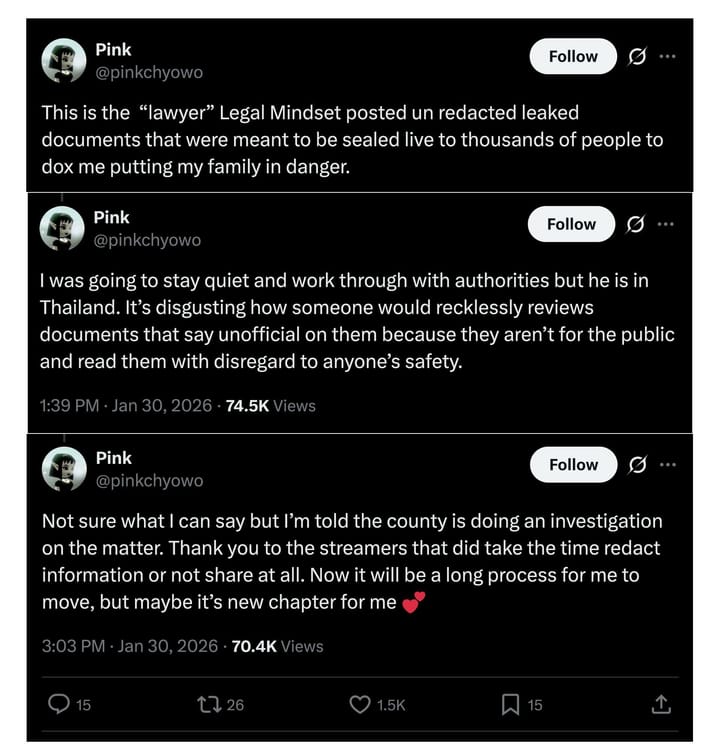 Pinkchyu and Legal Mindset controversy, explained