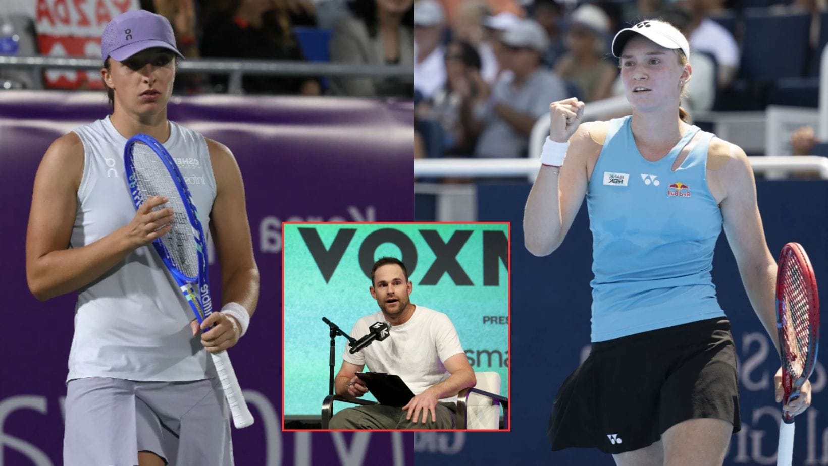 Andy Roddick calls the Swiatek-Rybakina Australian Open QF a "very big" battle that feels out of place this early