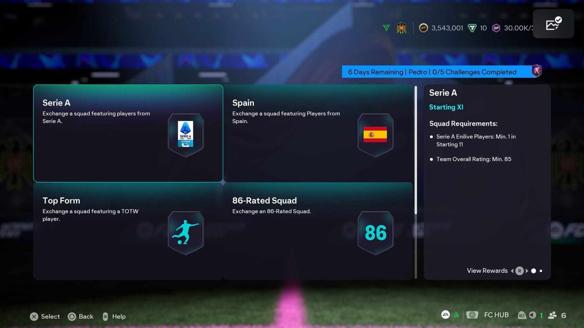 The requirements (Image via EA Sports)