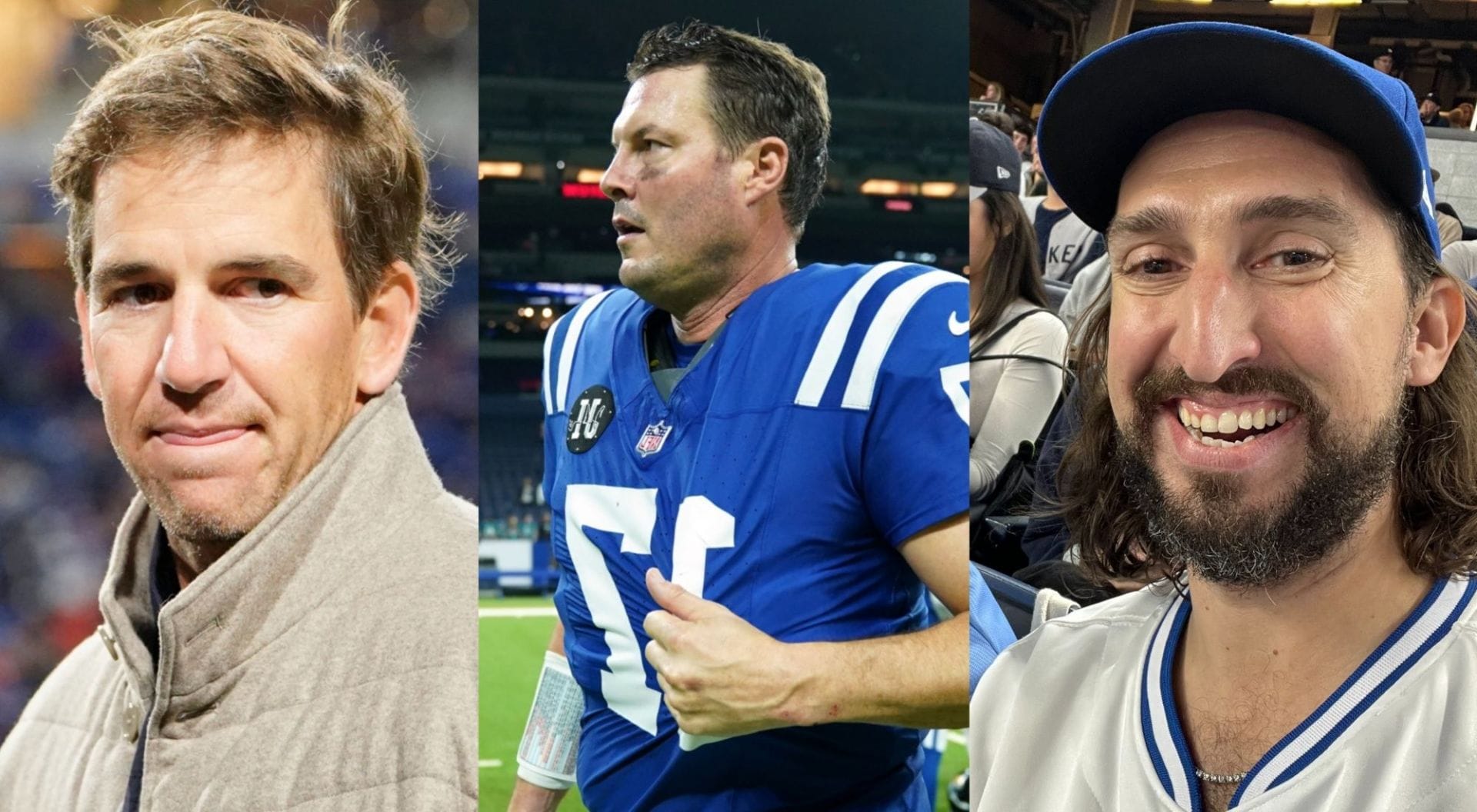 Philip Rivers, Nick Wright and Eli Manning