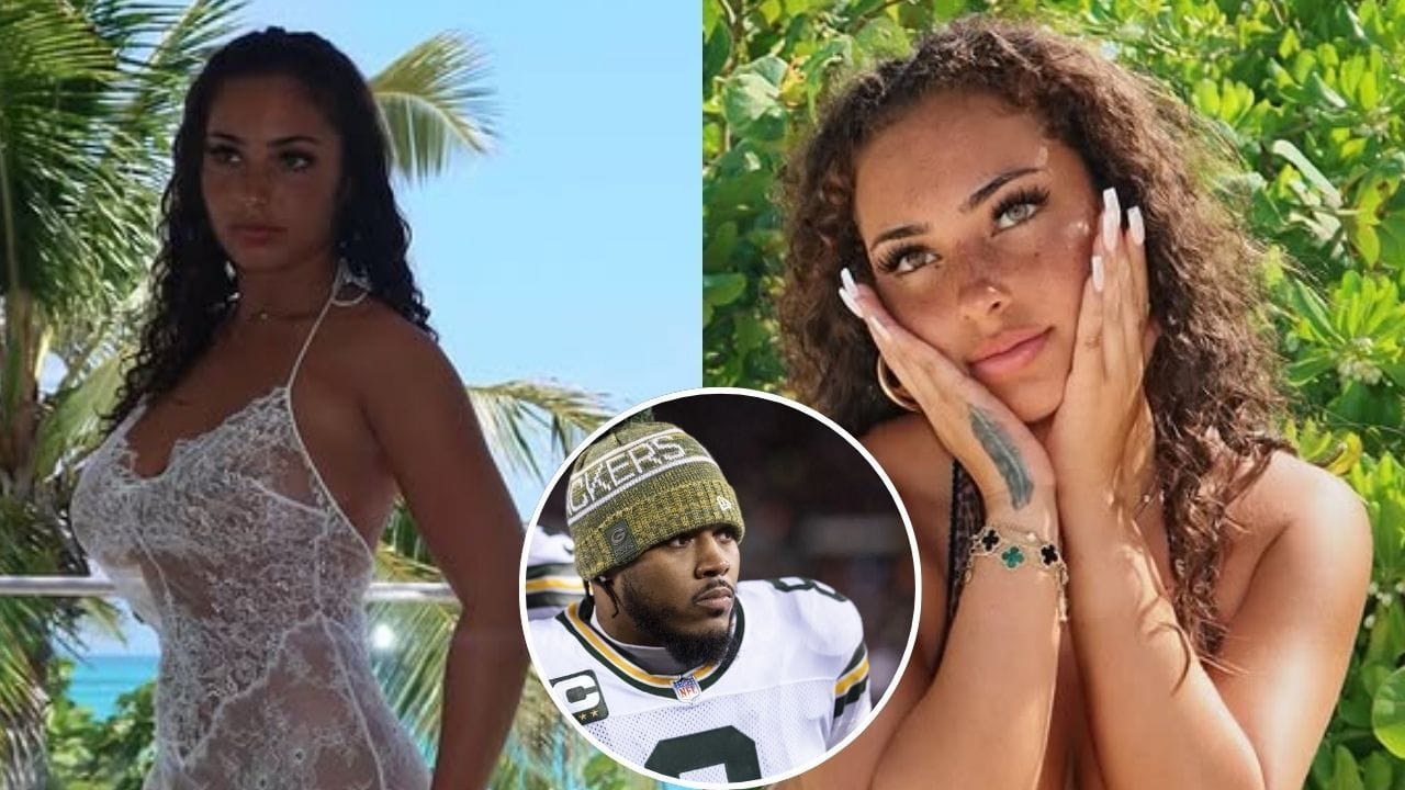 Josh Jacobs' GF Ash Kaashh drops photodump from St. Barts after confirming relationship with Packers star