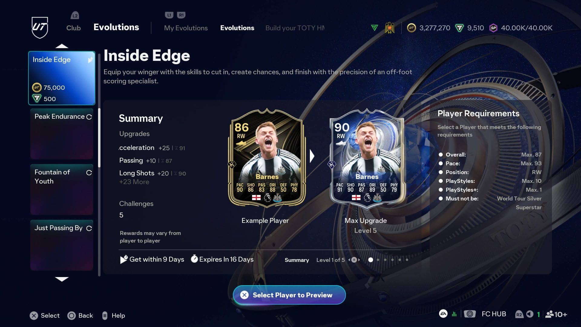 EA FC 26 Inside Edge Evolution: Best players to use, all upgrades ...