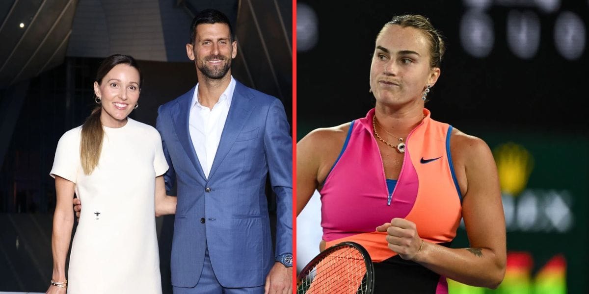 Novak Djokovic’s wife Jelena sends rare message to Aryna Sabalenka