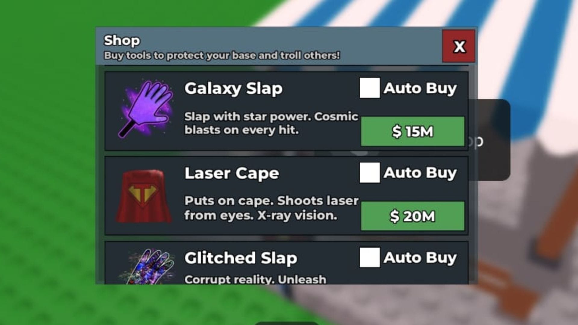 कॉइन शॉप में खुला लेजर केप (रोबोक्स के माध्यम से छवि)