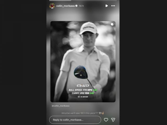 Image via instagram@collin_morikawa