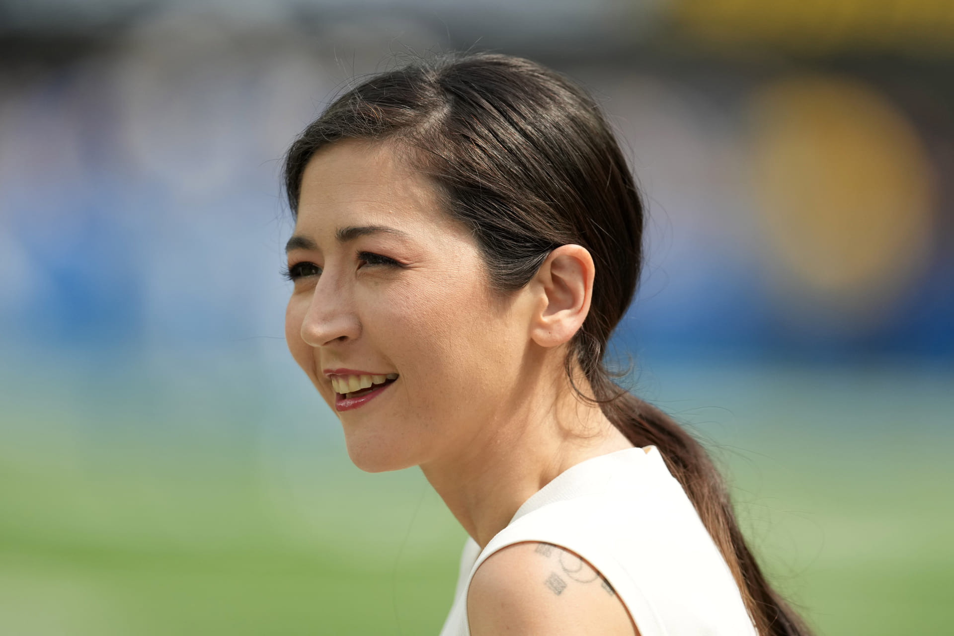 NFL: ESPN analyst Mina Kimes - Source: Imagn