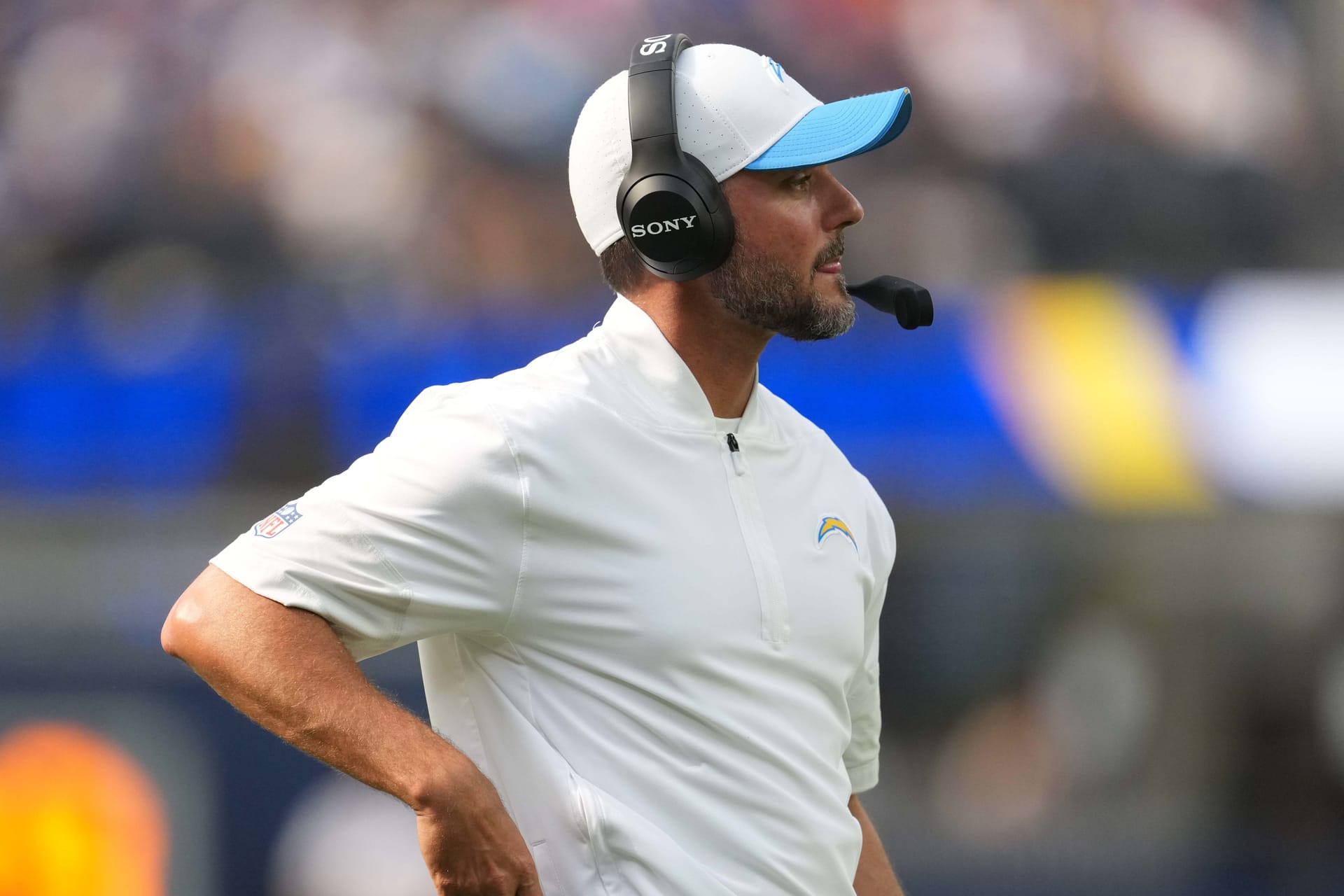 Jesse Minter, defensive coordinator of the Los Angeles Chargers – Source: Imagn