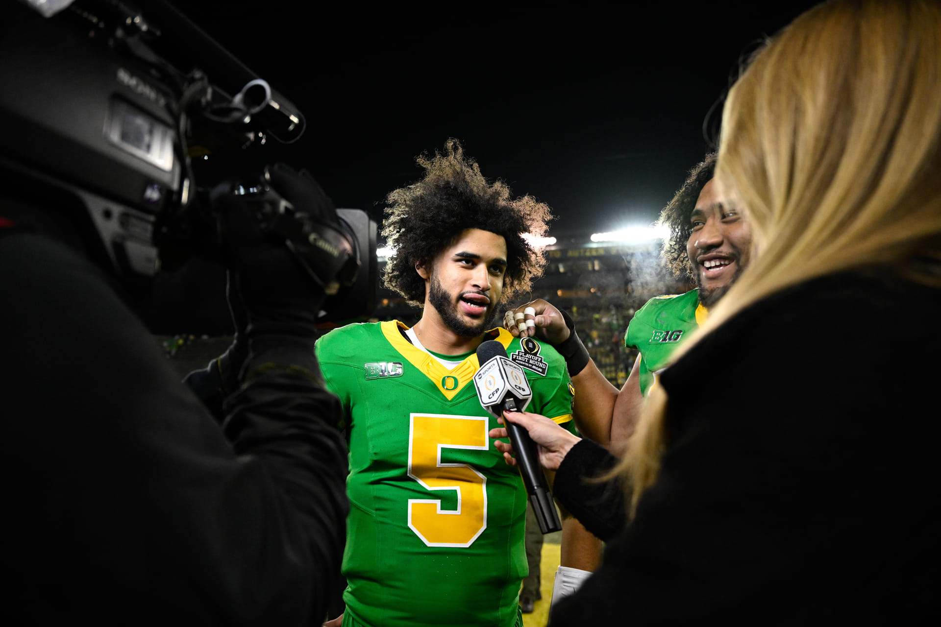 NCAA Football: Oregon Ducks QB Dante Moore- Source: Imagn