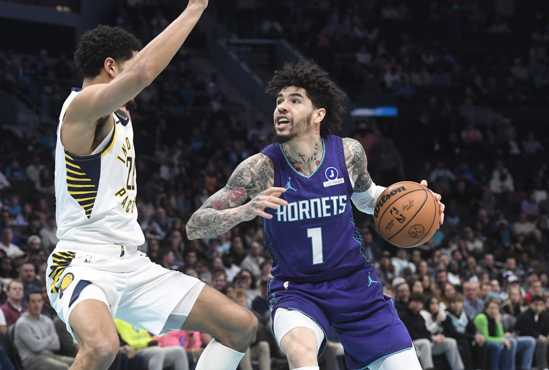 Charles Lee lauds LaMelo Ball after loss to Pacers. (Photo: IMAGN)