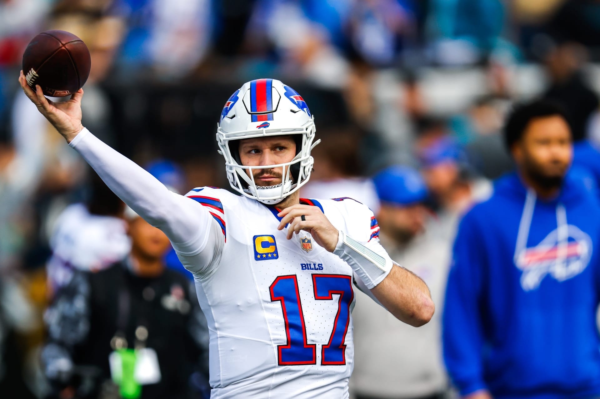Buffalo Bills QB Josh Allen - Source: Imagn