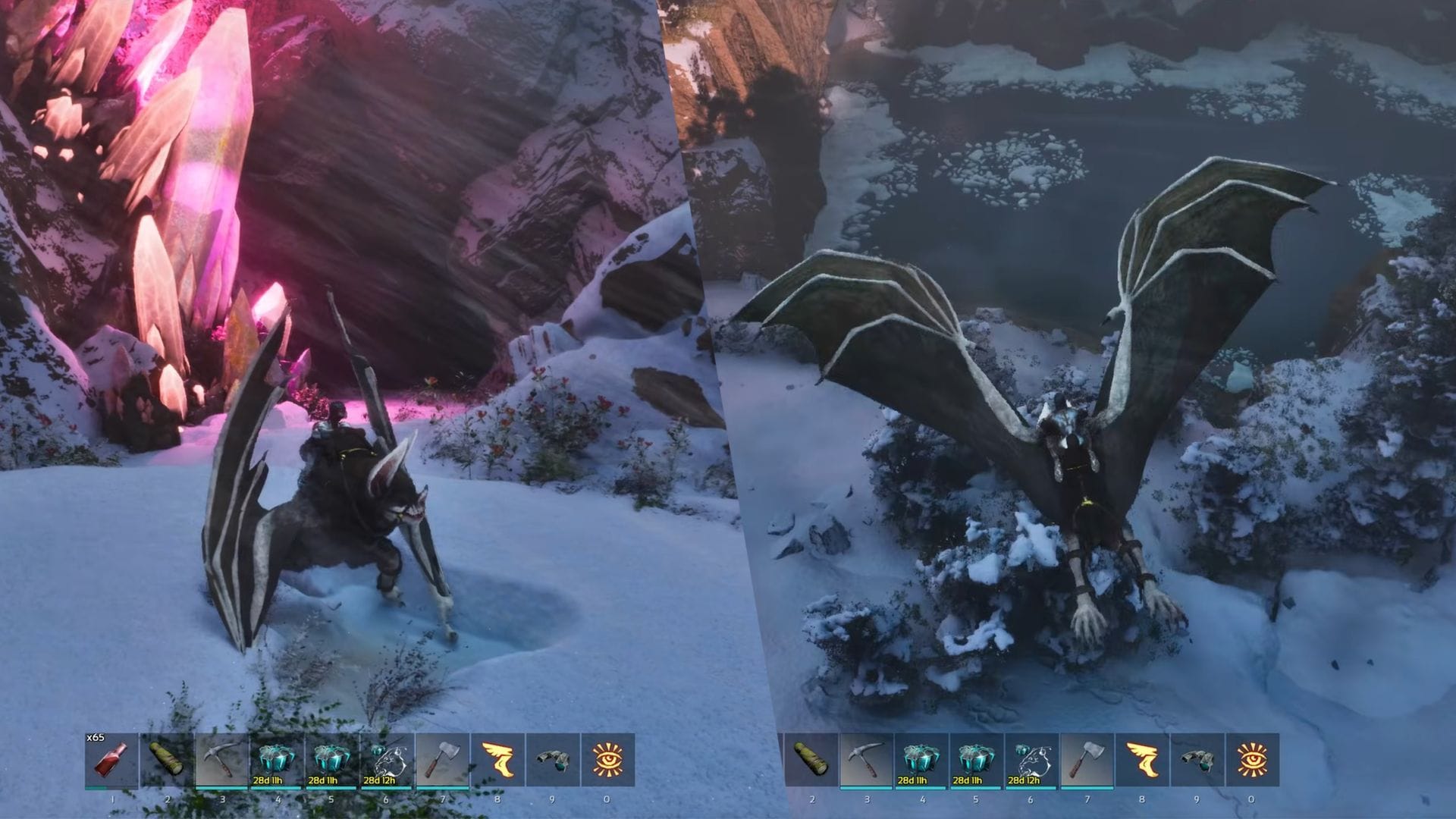 The Desmodus ar extremely versatile creatures in ARK Lost Colony, perfect for ambushes (Image via Studio Wildcard)