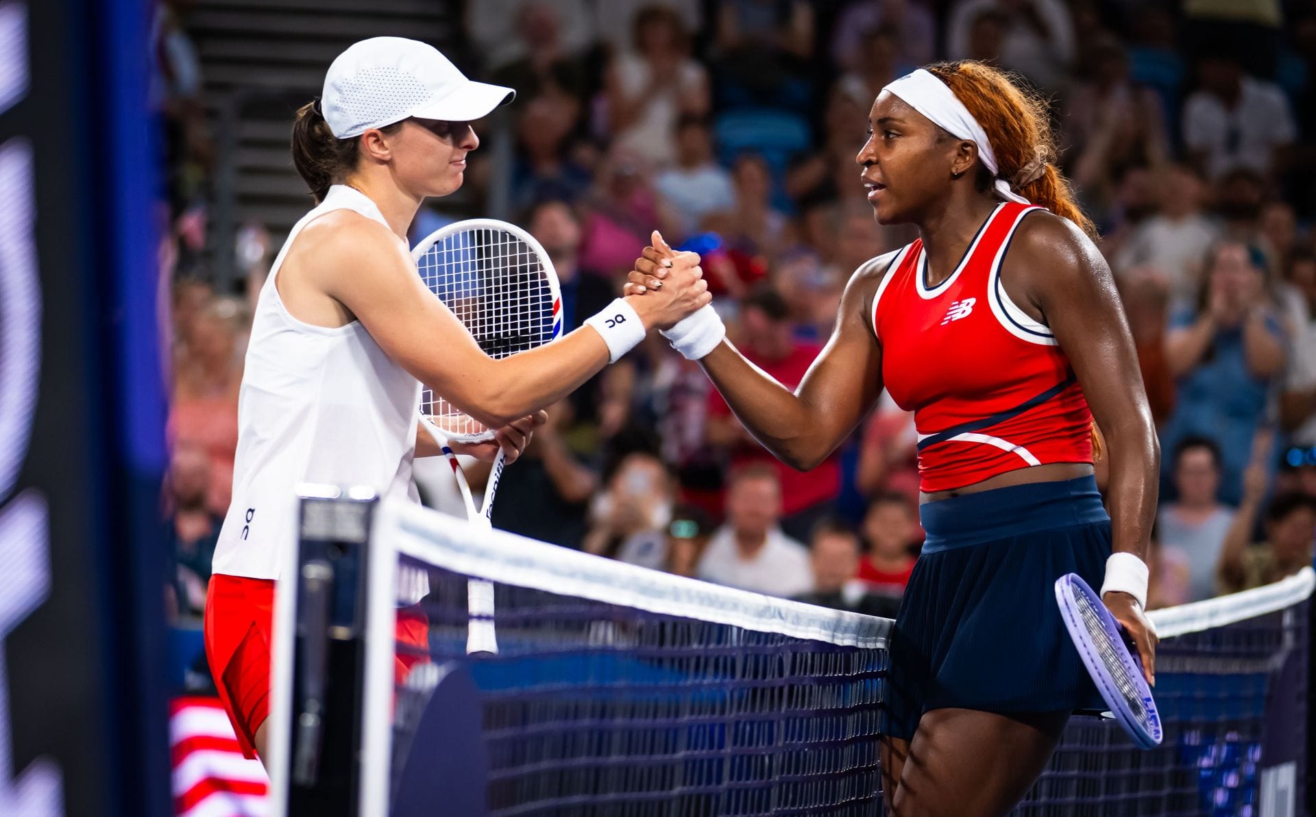 Iga Swiatek and Coco Gauff at the 2026 United Cup – Source: Getty
