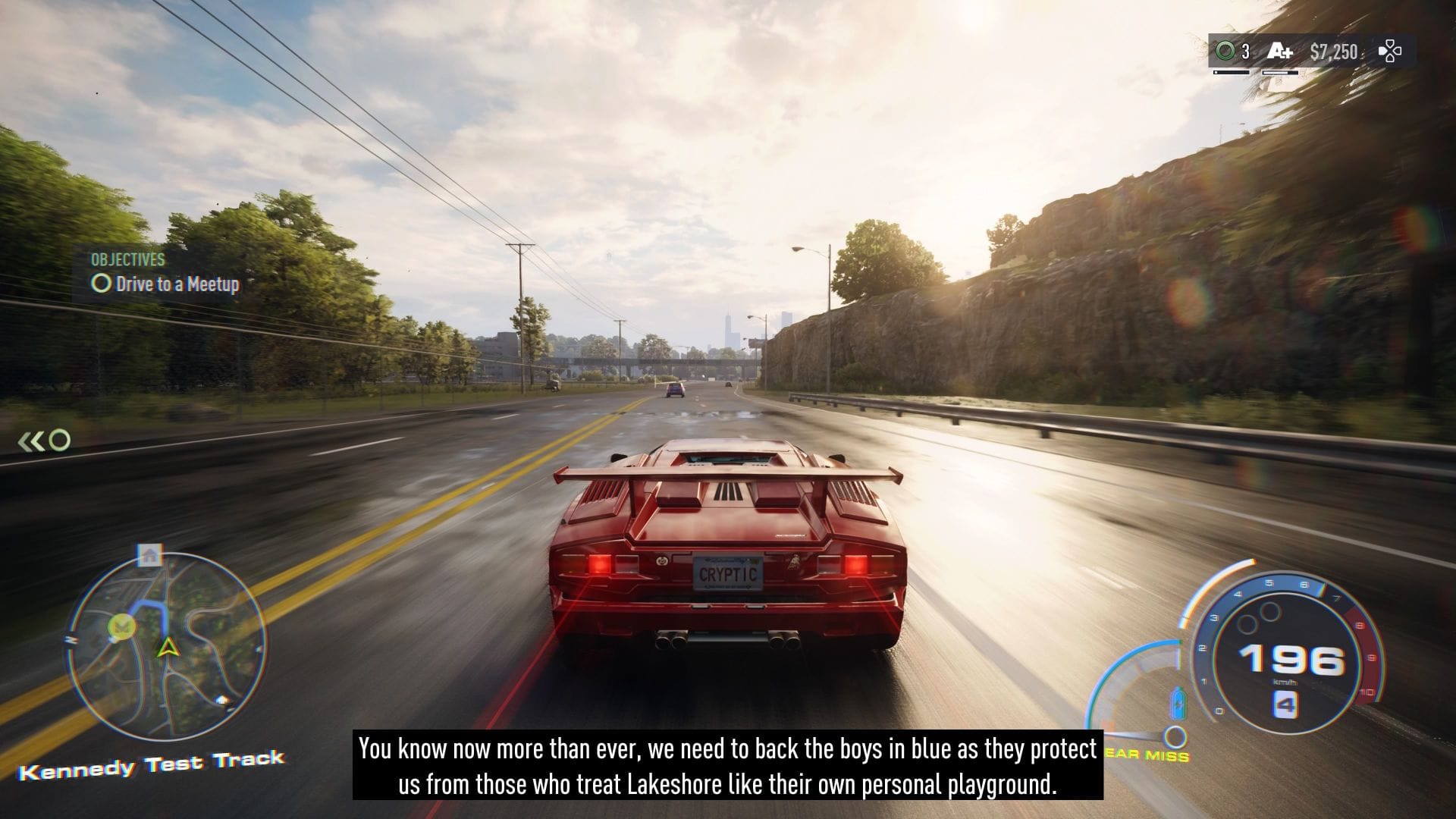 The Lamborghini Countach is the best starter car in Need for Speed Unbound Prologue (Image via Sportskeeda Gaming || EA)
