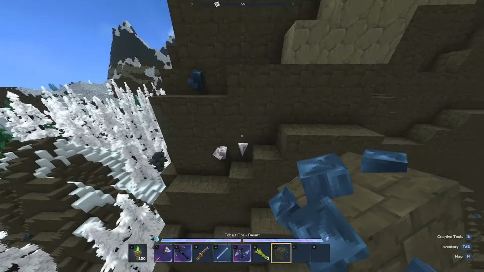 Copper can also be found underground (Image via Hypixel Studios || YouTube/@lostnoobgaming)