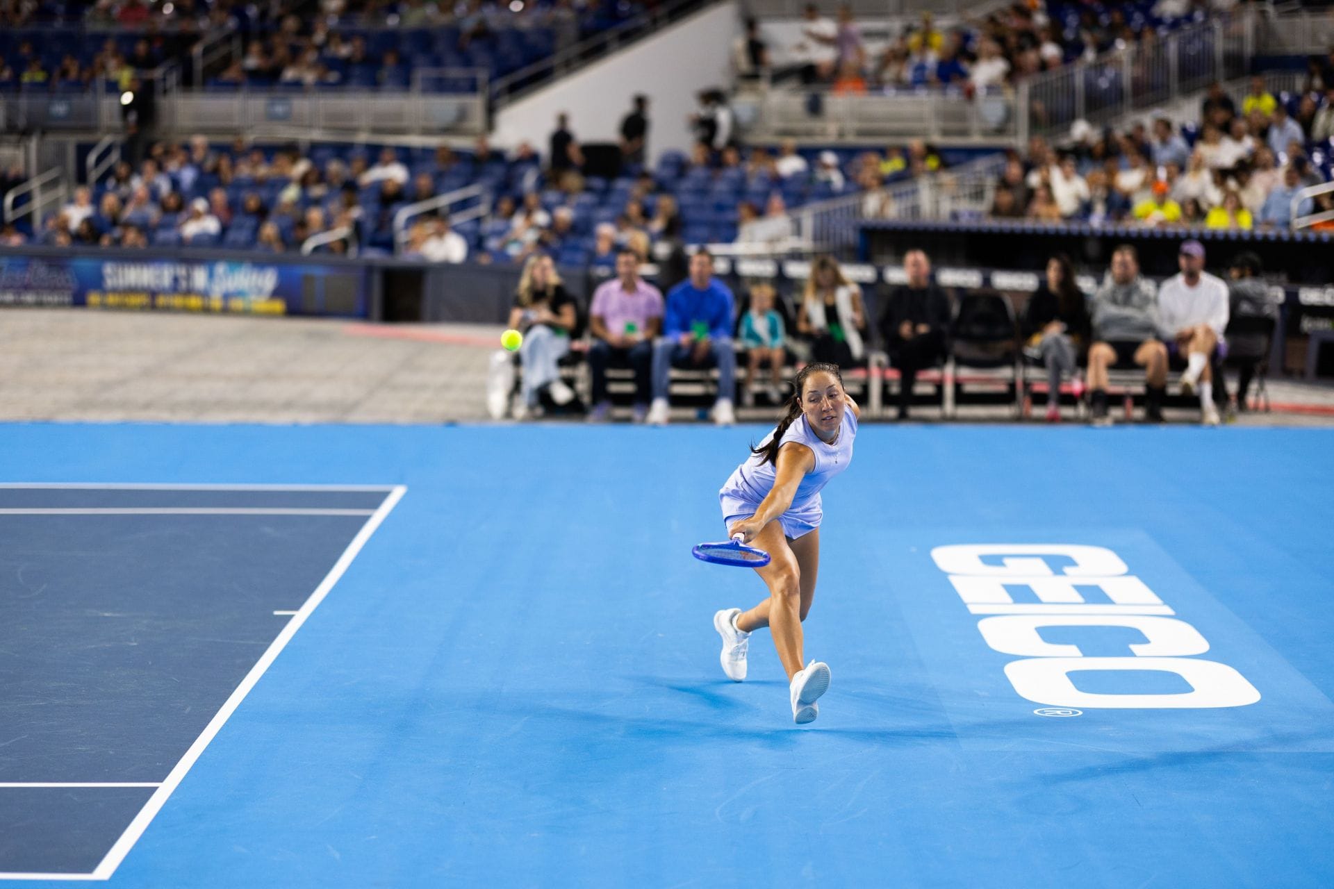 Pegula at the 2025 Miami Invitational - Source: Getty