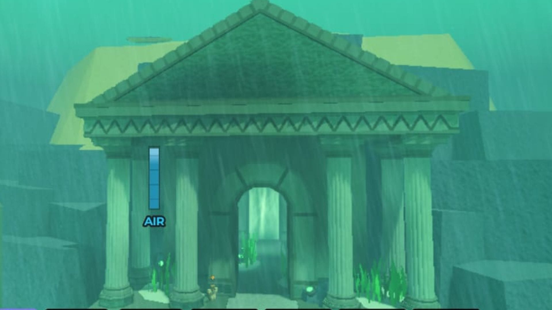 Location of the Lost Isle (Image via Roblox)