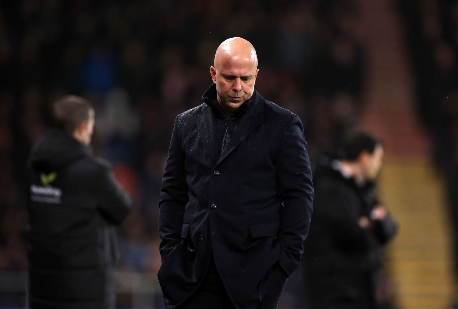 Liverpool head coach Arne Slot