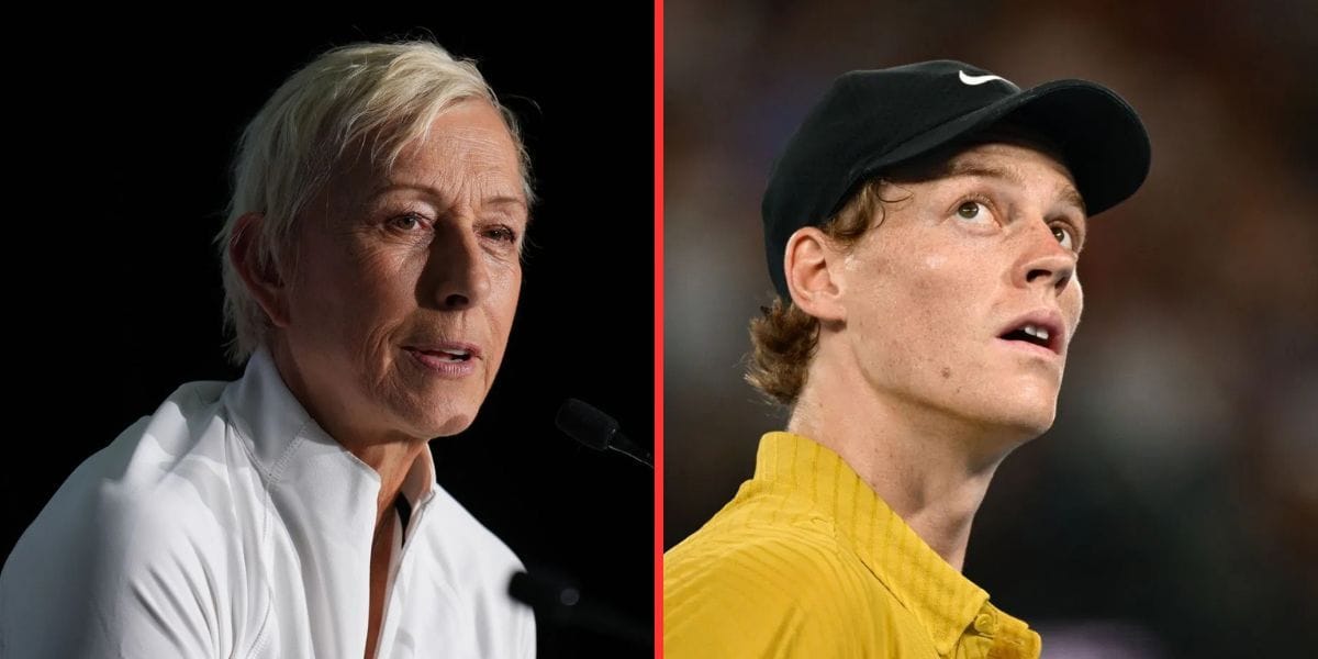 Martina Navratilova's surprise response to Jannik Sinner's much-needed break due to controversial Australian Open heat policy rule