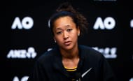 Naomi Osaka during a press conference at the 2026 Australian Open (Source: Getty)
