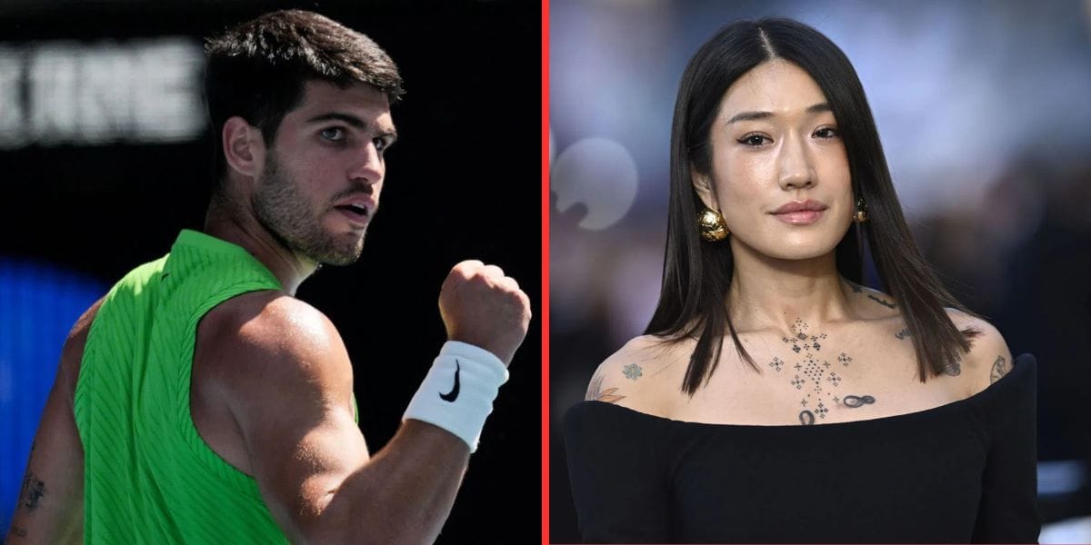 Carlos Alcaraz's 'friend' & female Korean DJ icon Peggy Gou spotted in his player box at Australian Open days after duo's dinner date