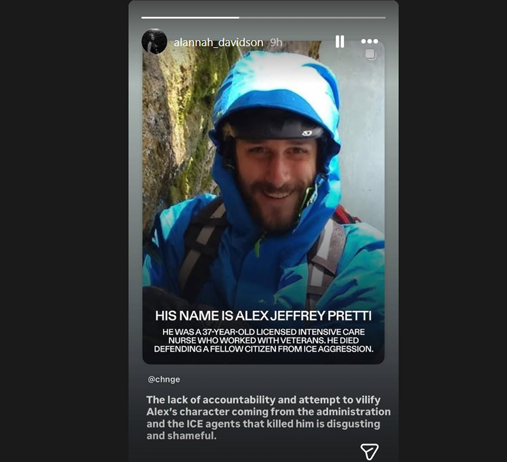 Rome Odunze's GF Alannah rips Donald Trump's administration over 