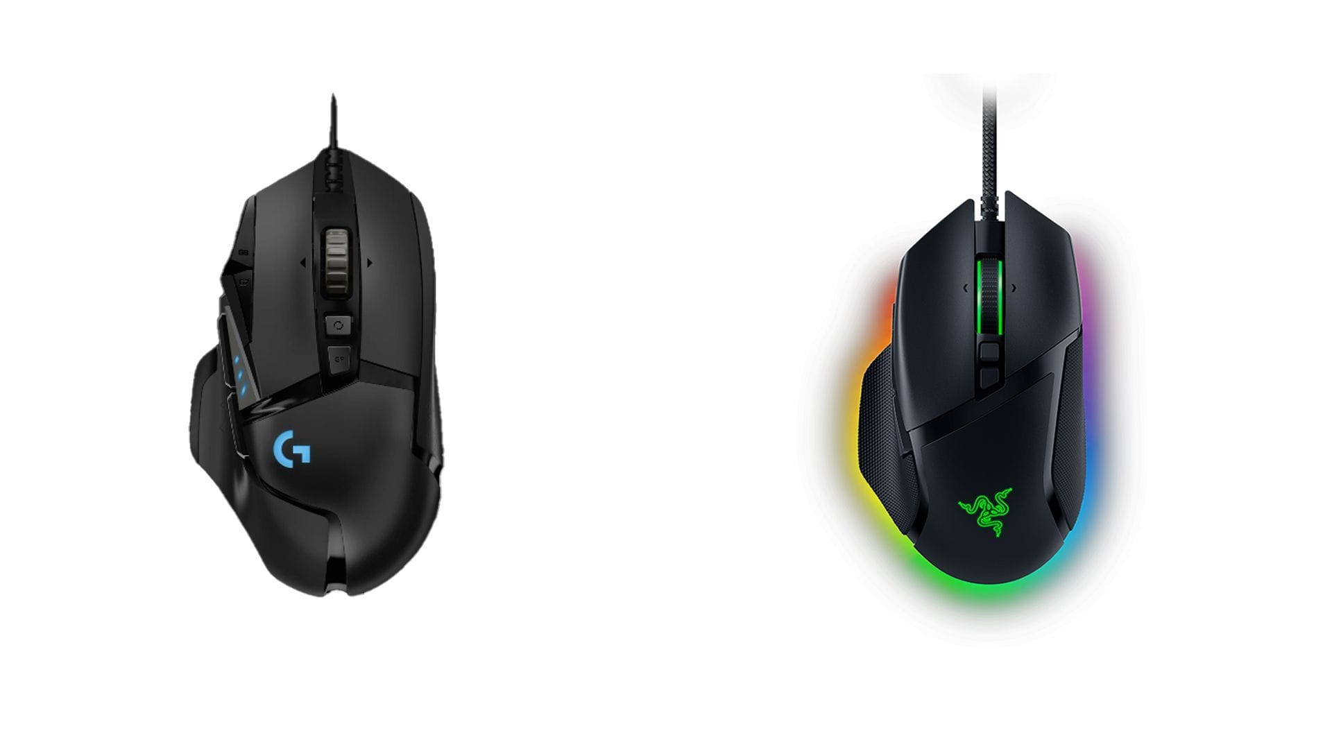 Logitech G502 Hero vs Razer Basilisk V3: Which is the better mouse?