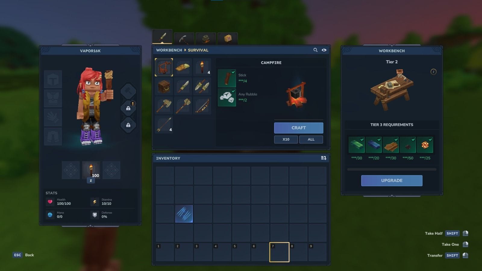 Get the Tree's Trunk (Image via Hypixel Studios)