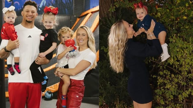 Brittany Mahomes sets up "Disney On Ice" with hubby Patrick & 3 three kids  as Chiefs