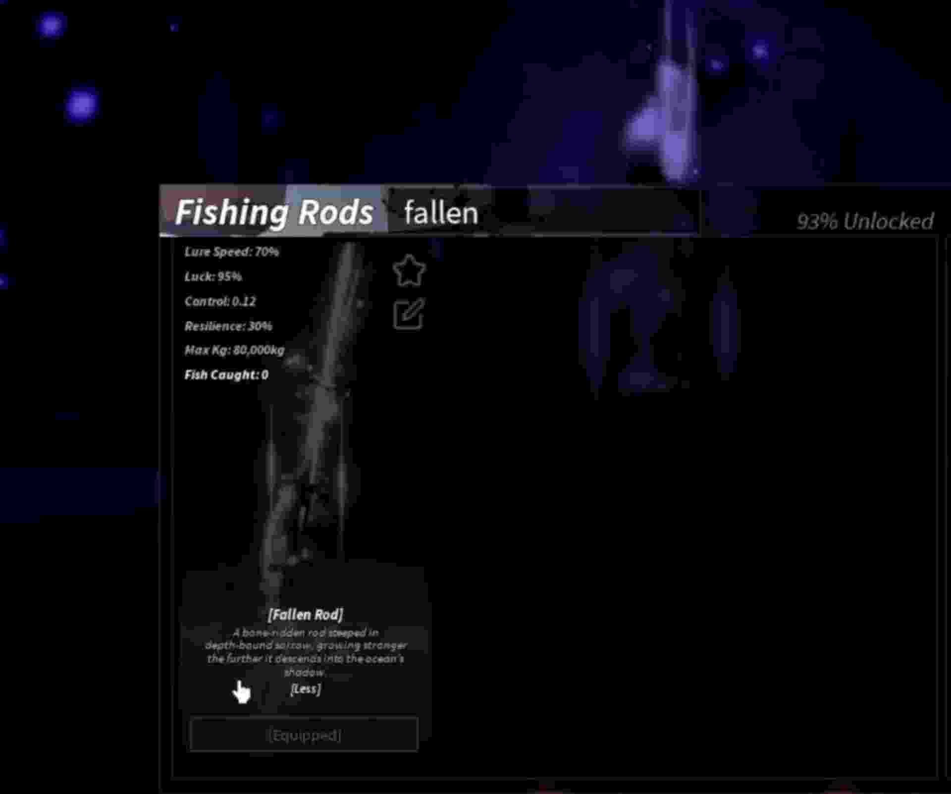 Fallen Rod Skin How to get the Fallen Rod in Fisch