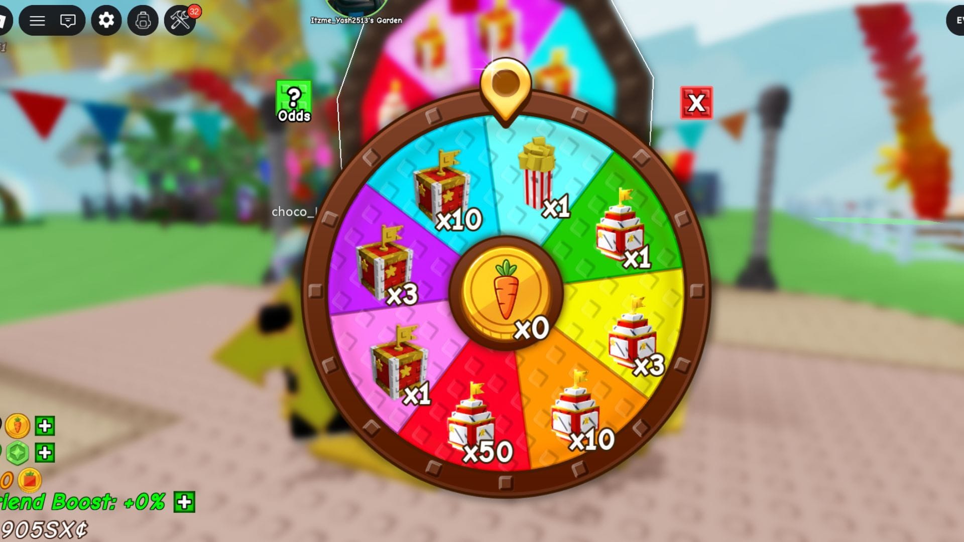 The Kernel Curl in spin rewards (Image via Roblox)