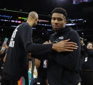 Victor Wembanyama and Giannis Antetokounmpo - Source: Getty