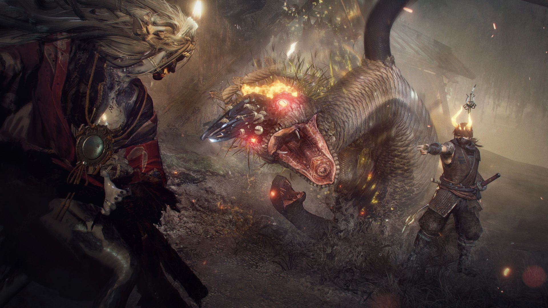 Combat lovers will appreciate Nioh 2 (Image via KOEI TECMO)