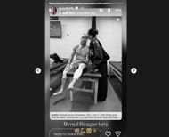 George Kittle's wife Claire reacts with five-word message to TE/@clairekittle's heartfelt message