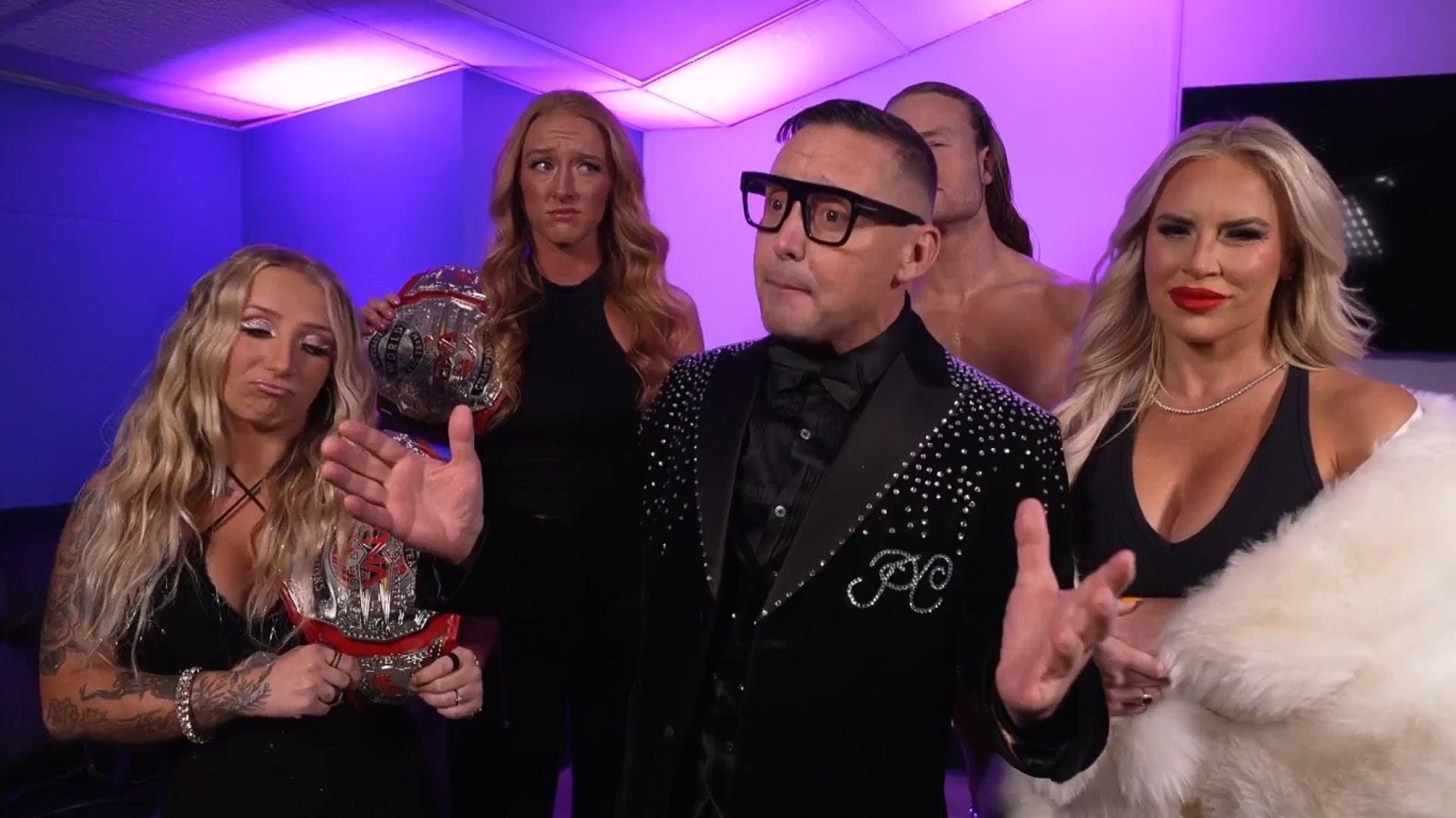 A familiar face to WWE fans made an appearance on NXT. (Image Credit: WWE NXT on X).