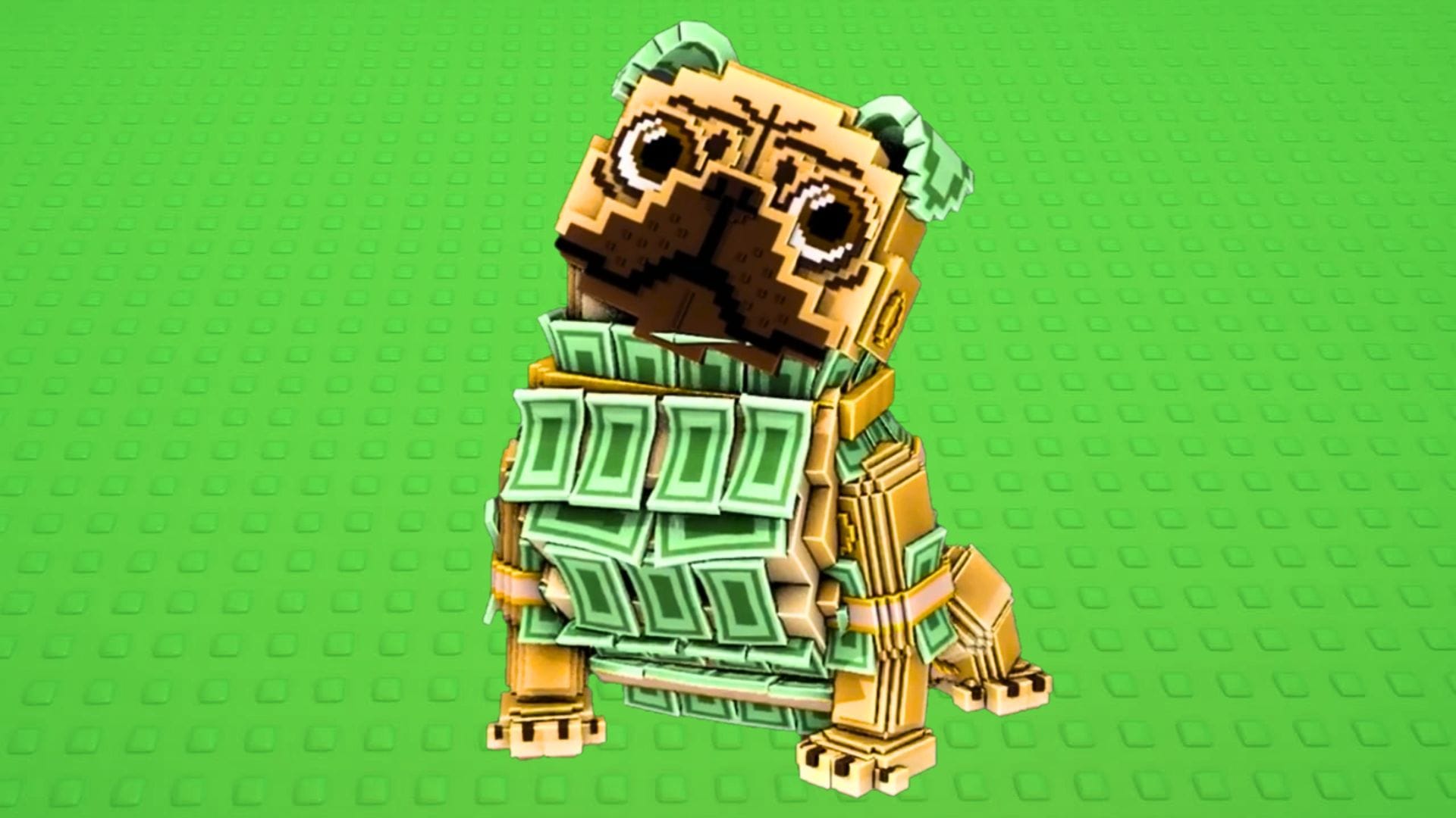 The Money Money Puggy (Image via Roblox || Steal a Brainrot Wiki || Sportskeeda)
