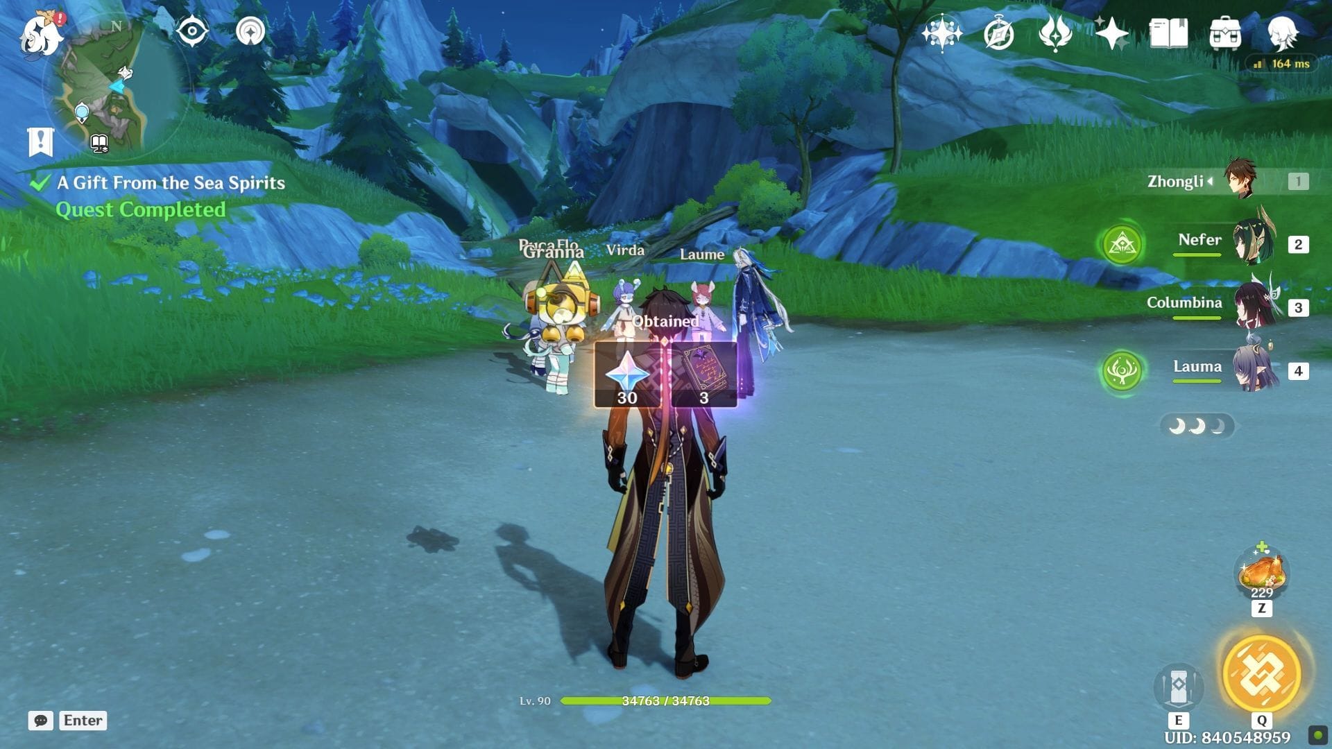 Go to the Beryl Region (Image via HoYoverse)