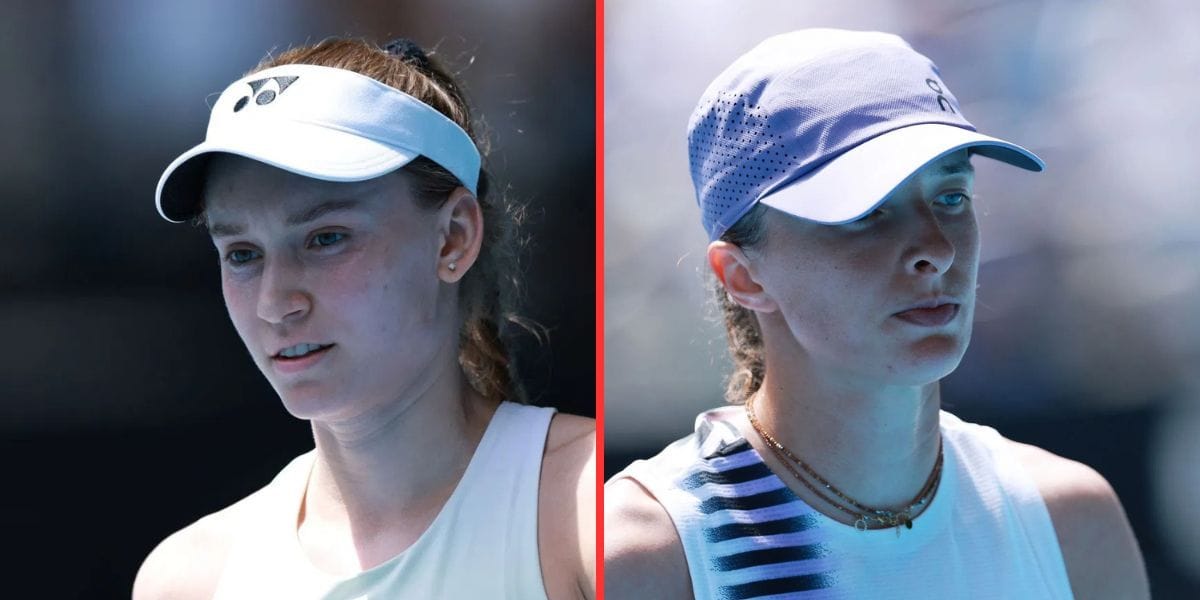 WATCH: Elena Rybakina drops rare 's**t' swear on camera over messy start against Iga Swiatek at Australian Open