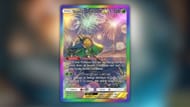 Teal Mask Ogerpon ex’s Two Star Rainbow card (Image via The Pokemon Company)