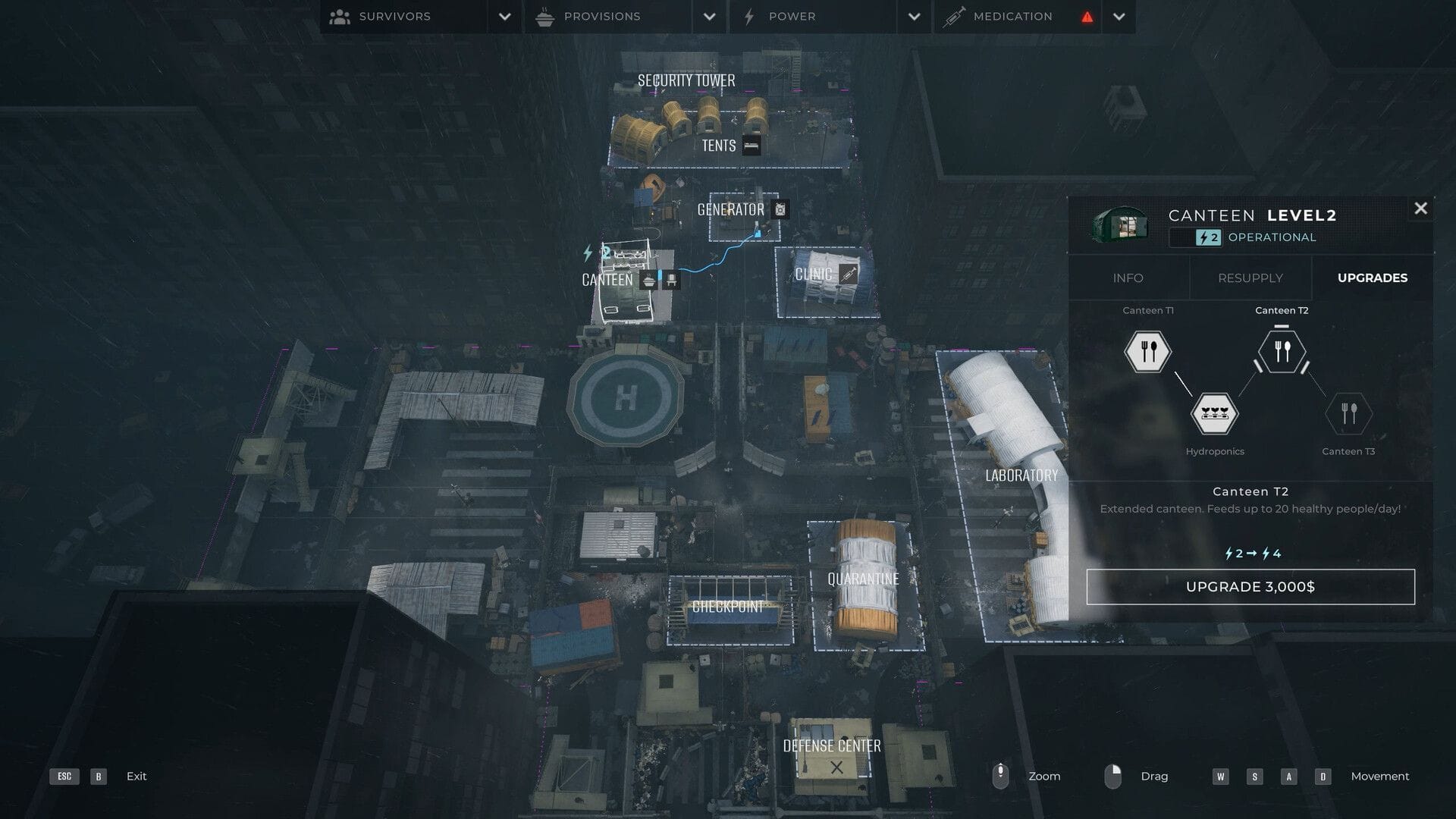 The game also has base progression mechanics (Image via Devolver Digital)