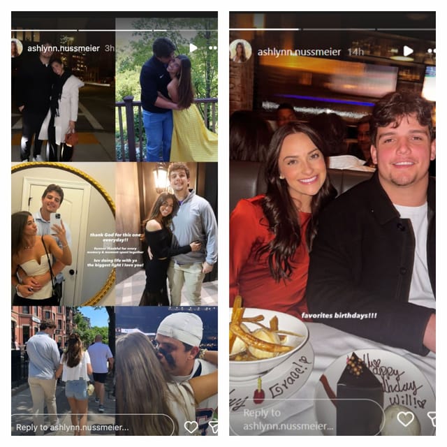 Will Campbell&rsquo;s GF Ashlynn drops unseen romantic snaps with Patriots OT to celebrate his 22nd birthday/@ashlynn.nussmeier