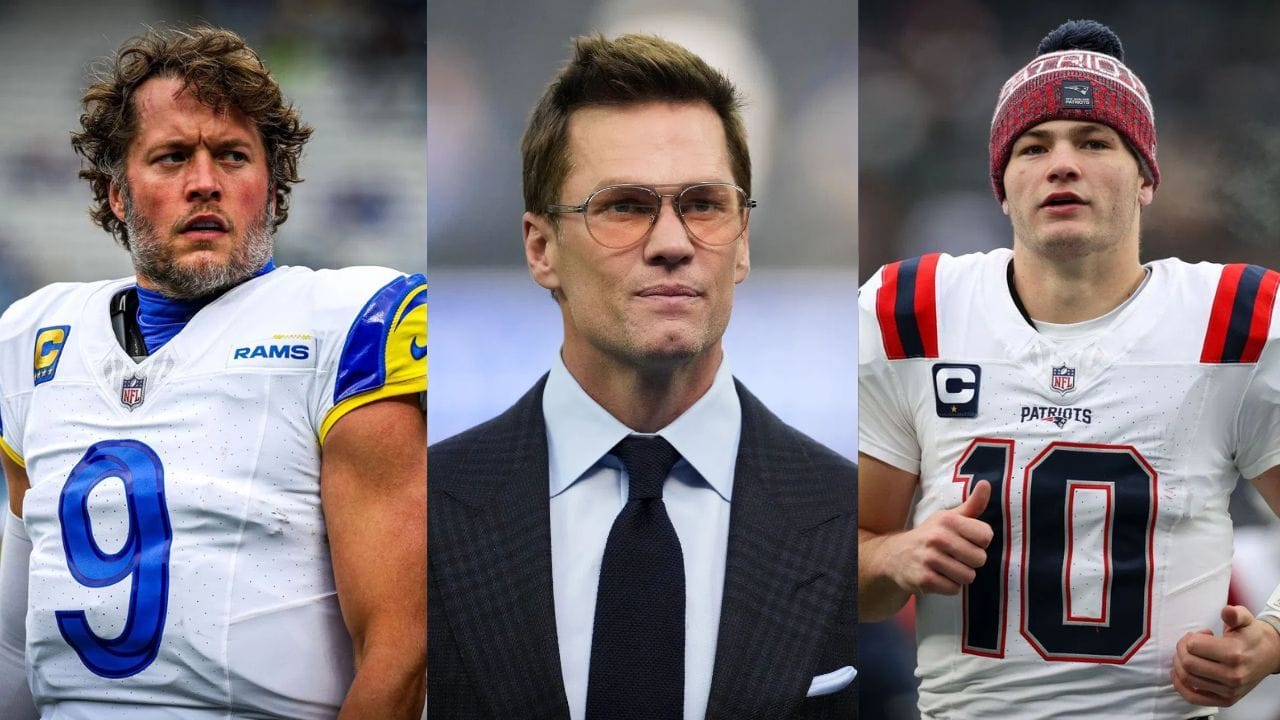 Tom Brady reveals his MVP pick between Matthew Stafford and Drake Maye