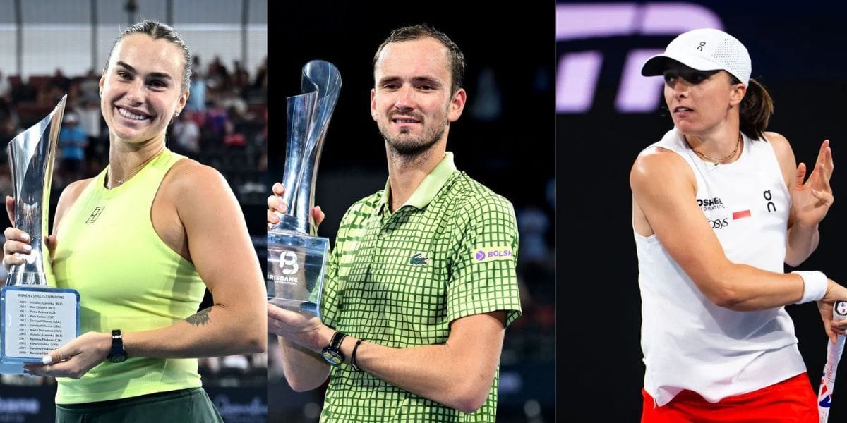 Tennis Hot-Stove: Aryna Sabalenka’s engagement hint, Iga Swiatek’s meltdown & complete 1st winners list of 2026