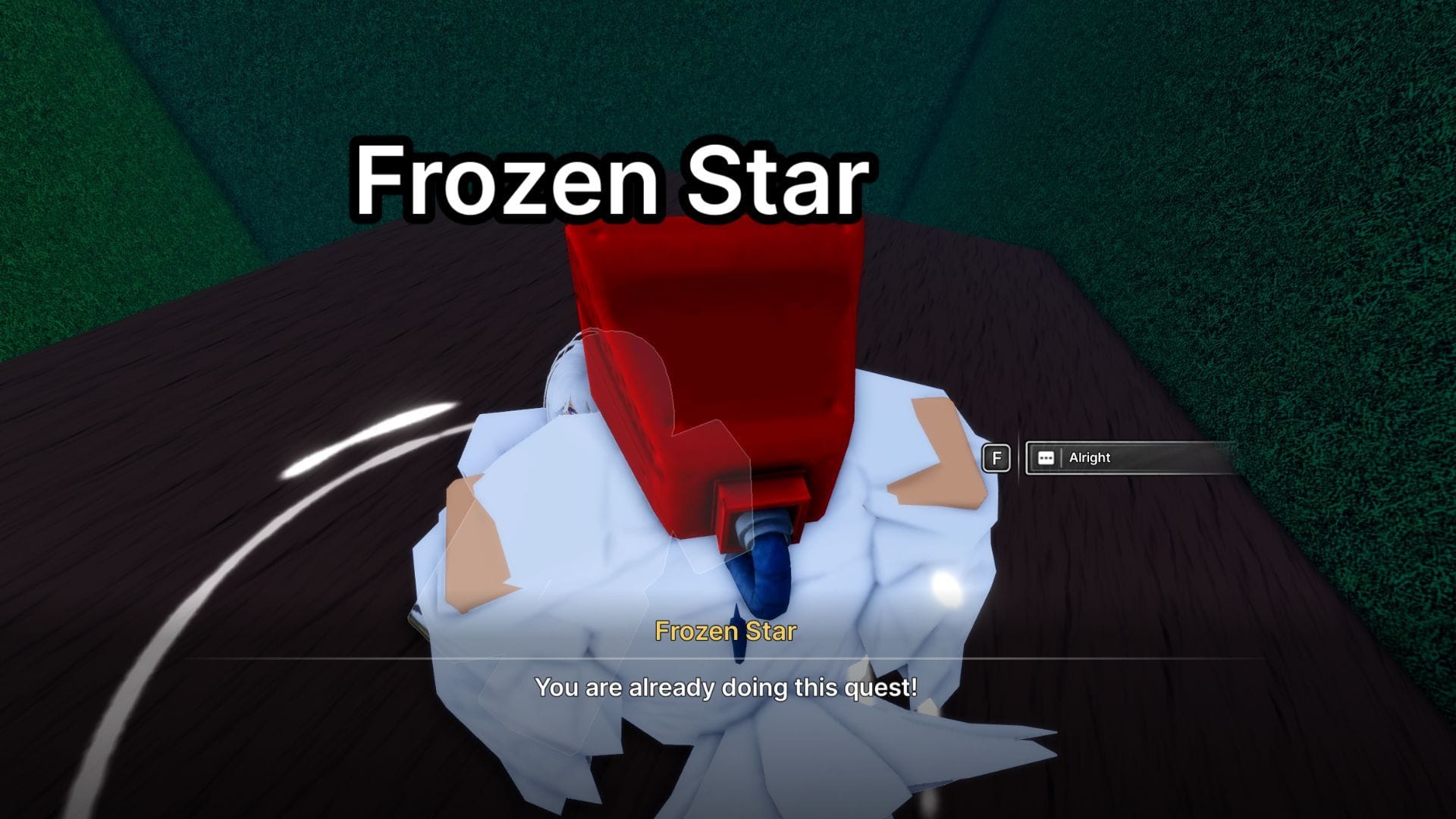 Frozen Star NPC (Image via Roblox)